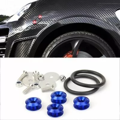 Blue Stabilizer Quick Release Secure Kit For VW Fiat Front Rear Bumper Fender • $11.88