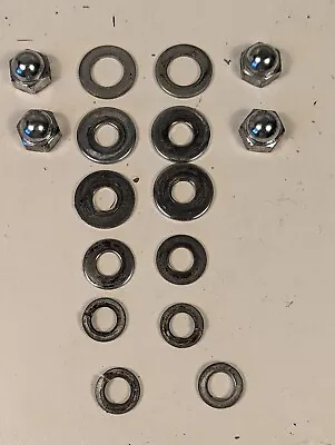 Kawasaki Vulcan 750 Shock Mount Mounting Nuts Washers Hardware • $10