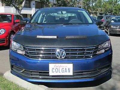 Colgan Custom Sport Hood Bra Mask Fits 2016-2018 Volkswagen Passat S SE& SEL • $166.99