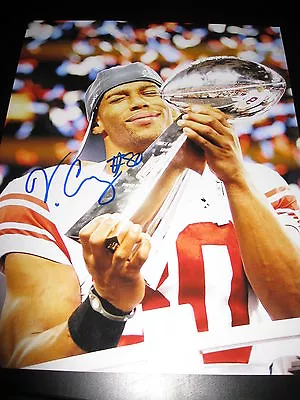 VICTOR CRUZ SIGNED AUTOGRAPH 11x14 PHOTO NEW YORK GIANTS MANNING IN PERSON COA C • $150