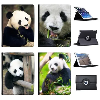 Azzumo Panda Bears Faux Leather Case Cover / Folio For The Apple IPad • £9.99