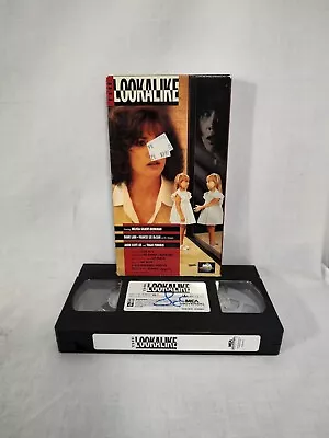 The Lookalike VHS 1990 Psychological Drama USA Network Melissa Gilbert  • $69.99