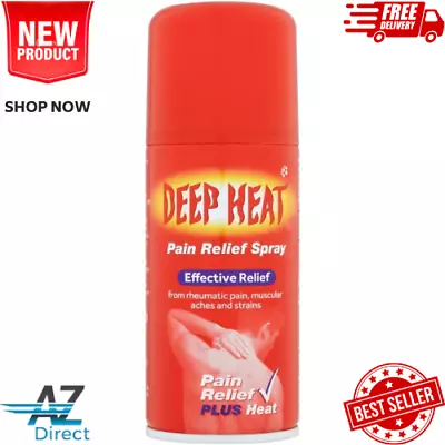 £4.87 • Buy Best Deep Heat Pain Relief & Warming Spray. Used Before And After Exercise 150ml