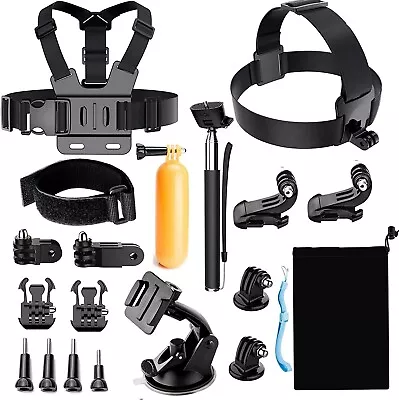 DJI Gopro Hero 11 Mini 10 9 8 Camera Accessories Mount Case Kit AKASO APEMAN SJC • $25.95