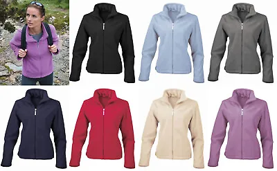 LADIES SOFT FLEECE JACKET RESULT R85F OUTERWEAR FEMALE GIRLS  (See Sizing) • £10.99