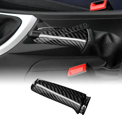 Hand Brake Grip Cover REAL Carbon Fiber For BMW E83 E85 E86 E90 E92 E88 E93 E64 • $39.99