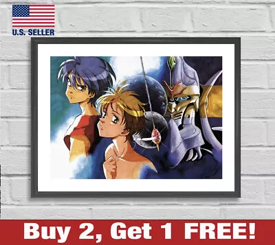 Vision Of Escaflowne Poster 18  X 24  Print Anime Wall Art Decor 4 • $13.48