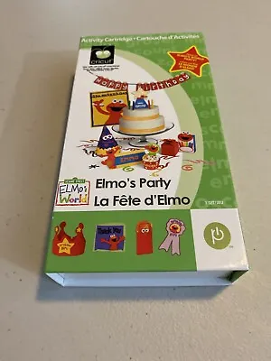 Cricut Cartridge ELMO'S PARTY USED/LINKED Banners Boxes Hats  • $14.99