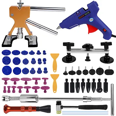 PDR Tool Car Paintless Kit Dent Puller  Lifter Repair Removal Hail Tabs Glue Gun • £25.93