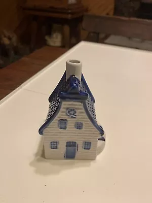 Vintage Delft Blue & White House Ashtray Made In Holland Chimney Smoker • $9.99