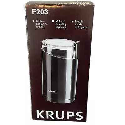 Krups Coffee And Spice Grinder F203 New In Box • $25