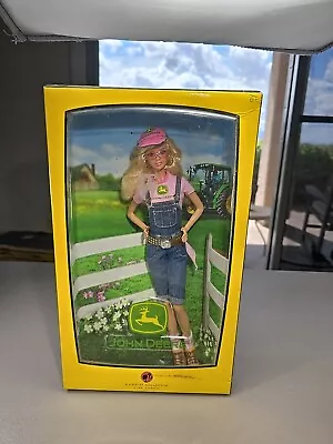 John Deere Barbie Collector Pink Label Doll 2007- Open Box & COA • $79.99