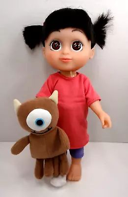 Monters Inc Talking Babblin Boo Doll W Little Mikey 2001 Disney See Video • $89.99