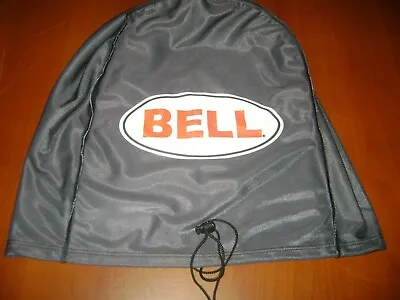 Motorcycle Helmet Bag Microfiber Bell Helmet Bag Carry Helmet Duffle Gray Bike • $15.99