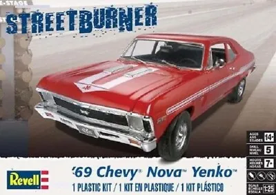 Revell 1/25th Scale Chevy Nova Yenko Car Plastic Model Kit. • £26.99