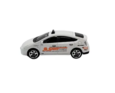 2022 Matchbox Toyota Prius Taxi - White - Speedy X-Press - Loose • $3.90