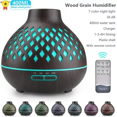 Air Humidifier Led Lamp Electric Aroma Diffuser Xaomi Mist Maker • $39.99