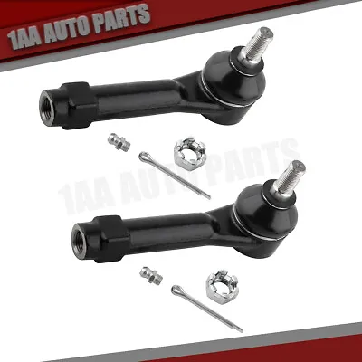 Set Of 2 Front Left Right Outer Tie Rod End Links For Ford Mustang Thunderbird • $23.31