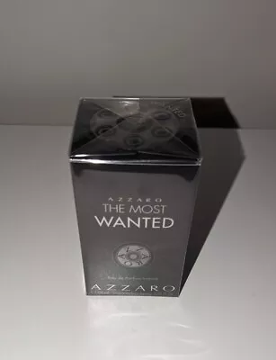 Azzaro The Most Wanted For Men Eau De Parfum Intense 3.38 Oz (100ml) Authentic  • $85