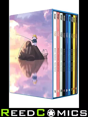 SAGA BOX SET VOLUMES 1-9 GRAPHIC NOVELS (1524 Pages) Collects Nine Paperbacks • £89.99