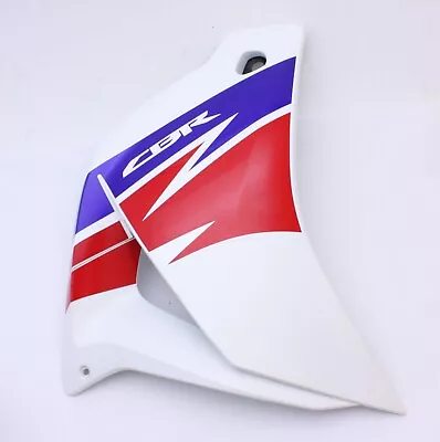 2013 Honda CBR250R Left Middle Cowl / Fairing - White - CBR250RA • $129.95