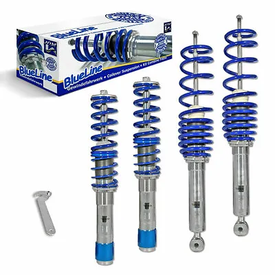 JOM BMW 5 Series E39 Euro Height Adjustable Coilover Suspension Lowering Kit - • $379.90