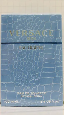 Eau Fraiche By Versace 3.4 Oz 100ml Eau De Toilette Brand New***FREE SHIPPING*** • $49.99