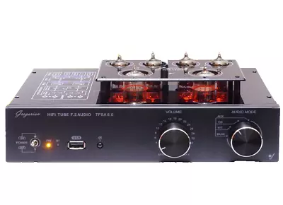 HiFi Bluetooth 5.0 Tube Preamp MM/MC Phono Stage Amplifier FM Radio USB Player • $197.99