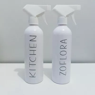 Personalised Mrs Hinch Style Vinyl Decal Sticker For Spray Bottles  • £1.65