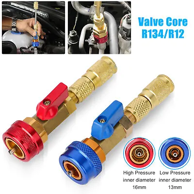 Automotive AC R134 A R1234 YF Valve Core High Low Pressure Remover Install Tool • $18.99