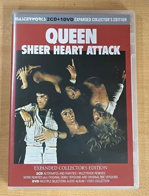 Queen / Sheer Heart Attack =expanded Collector's Edition (2cd+1dvd) New • £56.89