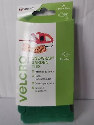 Pack Of 2 Genuine Velcro® Weatherproof Garden Ties One-wrap® Hook & Loop 12 Ties • £5