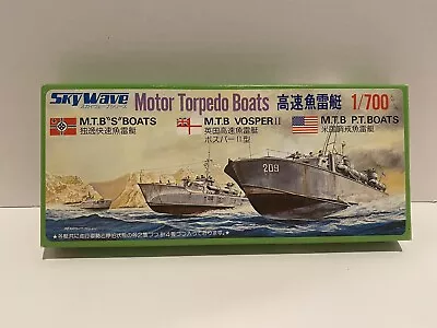 Skywave Motor Torpedo Boats 1/700 Kit -German S-Boat RN Vosper II USN PT Boat • $28.99