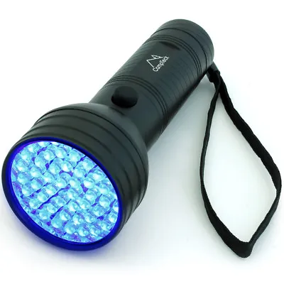 £8.75 • Buy 51 LED UV Torch 395nm Ultraviolet Flashlight Blacklight Pet Urine Stain Detector