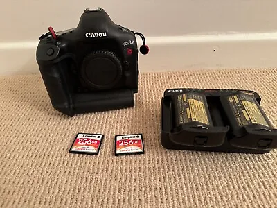 CANON EOS 1DC MINT CONDITION 8000 Release Cycles AC Adaptor Batteries Extras • $2400