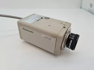 Panasonic WV-BP110 CCTV With Tayama TV-Lens 4mm - Untested - Spares Or Repair  • £7.91