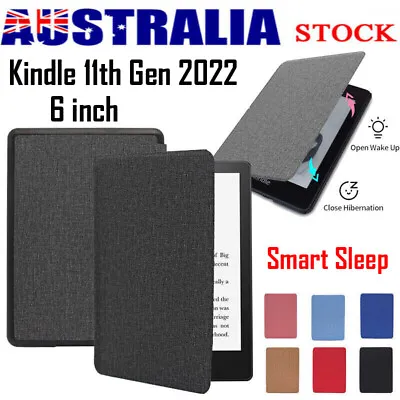 For Amazon Kindle 11th Generation 2022 Smart Cover Magnetic Flip Book Case Stand • $12.79