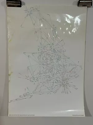 1968 CROSBY FLETCHER FORBES Pentagram UK THINK METRIC DESIGN POSTER Super RARE ! • $99.99