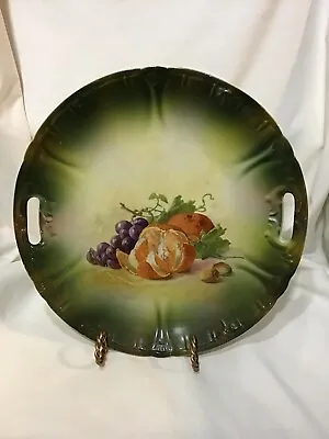 Franz Anton Mehlem Bonn Serving Plate Grapes & Oranges Cake Plate • $4.85