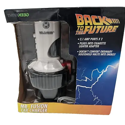 Back To The Future MR FUSION Car USB Charger ThinkGeek Collector's Item New • $79