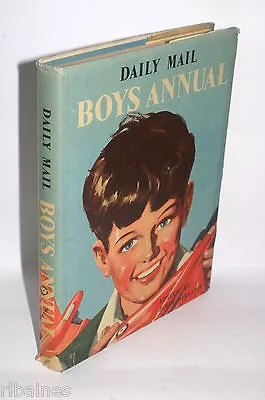 Daily Mail Boys Annual 1950's John Bellamy Adventure Stories Ect/comic Strip • £12.50