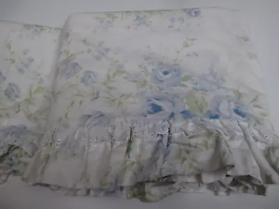 Simply Shabby Chic BRITISH ROSE Ruffled Lace Duvet Cover - Twin • $199.99