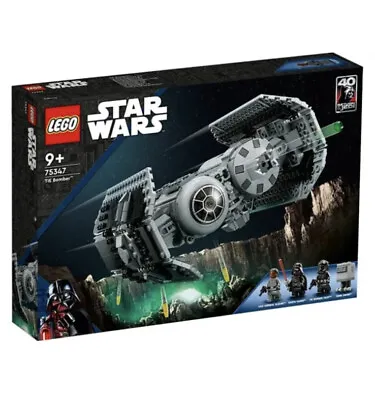 $80 • Buy LEGO Star Wars 75347 TIE Bomber BRAND NEW SEALED 