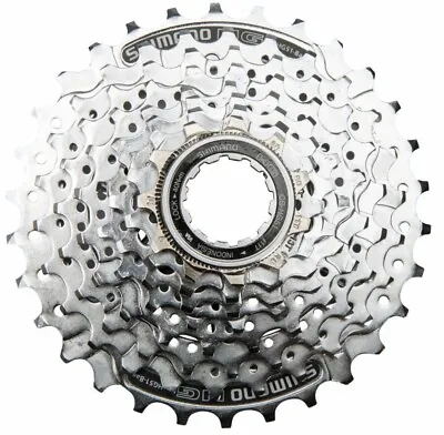 Shimano Alivio CS-HG51 Cassette 8 Speed 11 - 28 T Tooth Silver Sprocket HG51-8 • $22.99