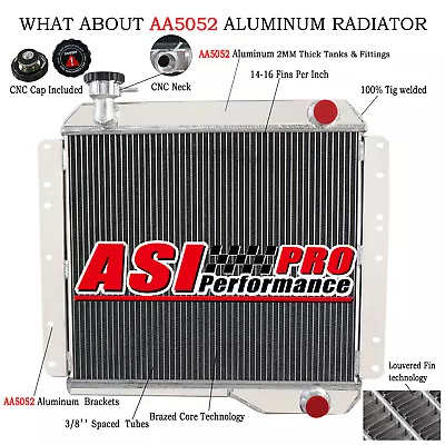 $349 • Buy 62MM 4 ROW Radiator For Toyota Landcruiser 40 Series HJ45 HJ47 2H Diesel MT
