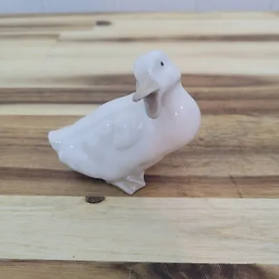 Lladro NAO Duck Goose Porcelain Figurine Baby Bird Handmade Daisa Spain Vtg 1982 • $22.49