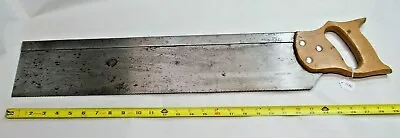 Back Saw  10 Point Backsaw 23  Long Blade 9/32  Wide Rib 4-3/32  Depth Of Cut • $53.90