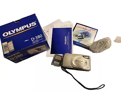 Olympus CAMEDIA D-380 2.0MP Digital Camera With BOX Point & Shoot • $42.99