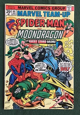 Marvel Team-up #44 Spider-Man & Moondragon Marvel Comics Bronze Age G/vg L2 • $6