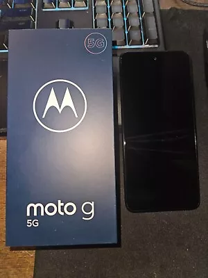 Motorola Moto G 5G XT2213-3 GSM T-Mobile 64GB Gray Excellent Condition • $81.99